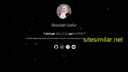 shaziahgafur.github.io alternative sites