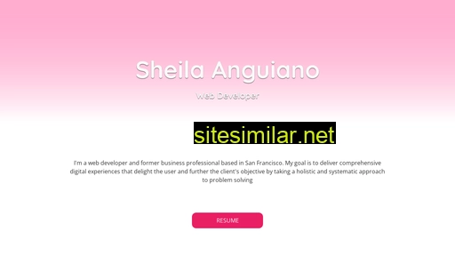 sheilaanguiano.github.io alternative sites