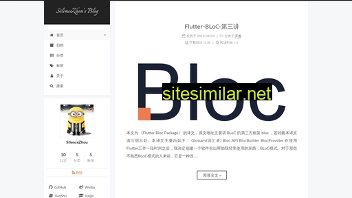 silencezhou.github.io alternative sites
