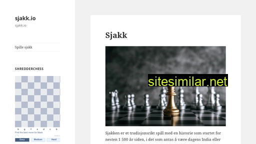 sjakk.io alternative sites