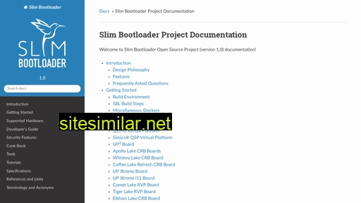 slimbootloader.github.io alternative sites