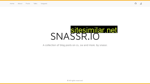 snassr.io alternative sites