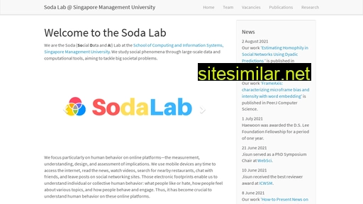 Soda-labo similar sites