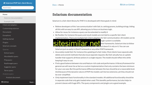 solarium.readthedocs.io alternative sites