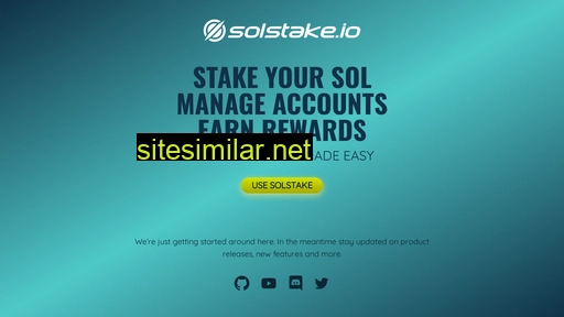 Solstake similar sites