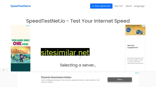 speedtestnet.io alternative sites