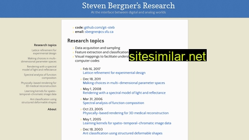 Stevenbergner similar sites