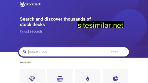 stockdeck.io alternative sites
