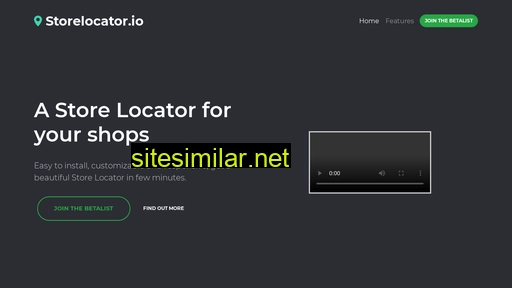 Storelocator similar sites