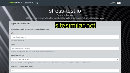 stress-test.io alternative sites
