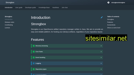 strongbox.github.io alternative sites