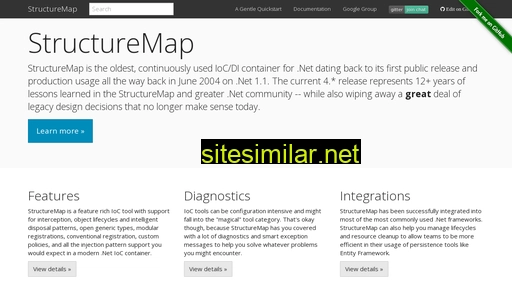 structuremap.github.io alternative sites
