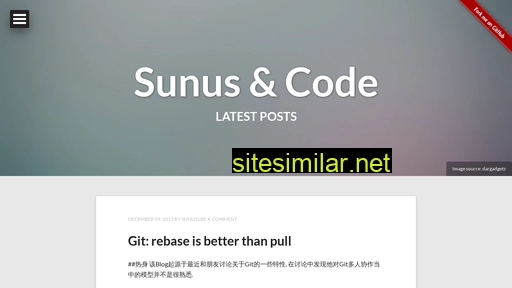 sunuslee.github.io alternative sites