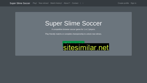 Superslimesoccer similar sites