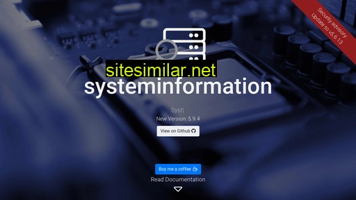 Systeminformation similar sites