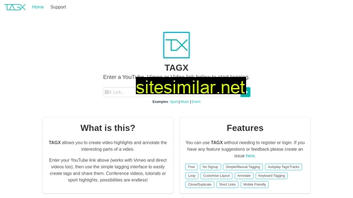 tagx.io alternative sites