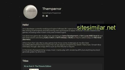 Themperror similar sites