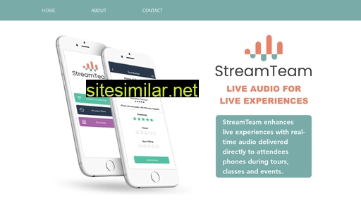 Thestreamteam similar sites
