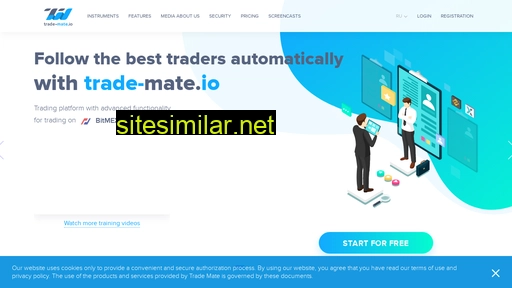 trade-mate.io alternative sites