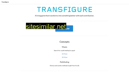 Transfigure-game similar sites