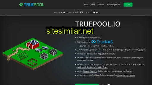 truepool.io alternative sites
