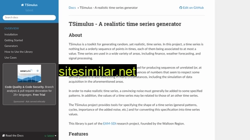 tsimulus.readthedocs.io alternative sites