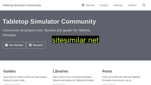 tts-community.github.io alternative sites