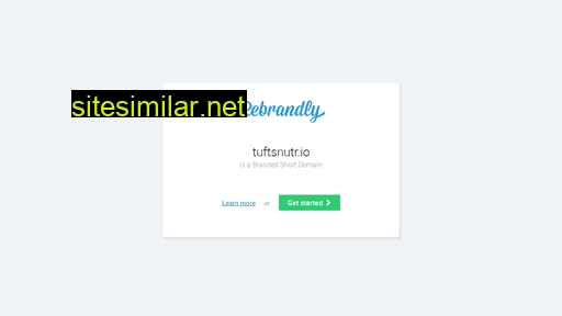 Tuftsnutr similar sites