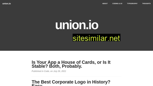 union.io alternative sites
