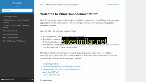 Vumi-go similar sites