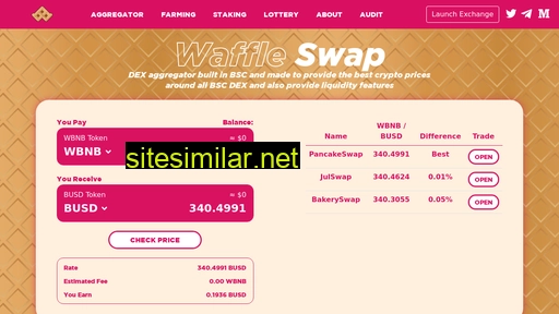 waffleswap.io alternative sites