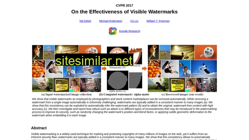 watermark-cvpr17.github.io alternative sites