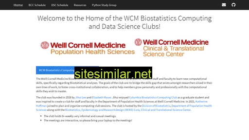Wcm-computing-club similar sites