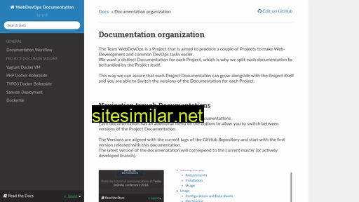 Webdevops-documentation similar sites