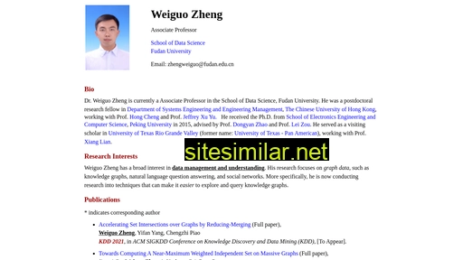 weiguozheng.github.io alternative sites