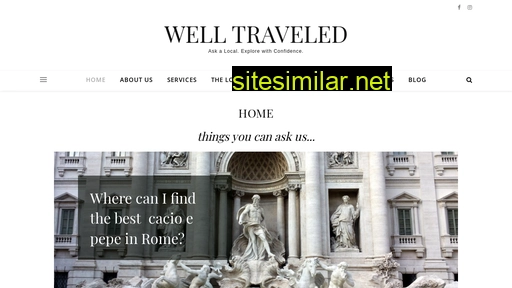 welltraveled.io alternative sites