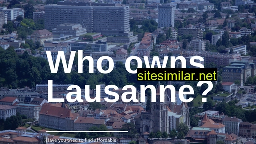 who-owns-lausanne.github.io alternative sites