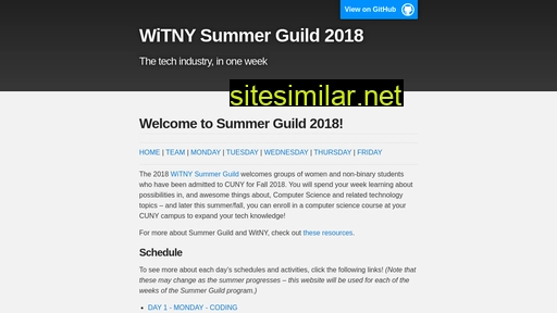 Witny-summer-guild-2018 similar sites