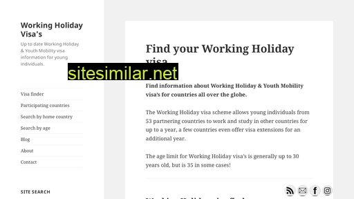 Working-holidays similar sites