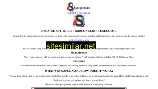 X-synapse similar sites