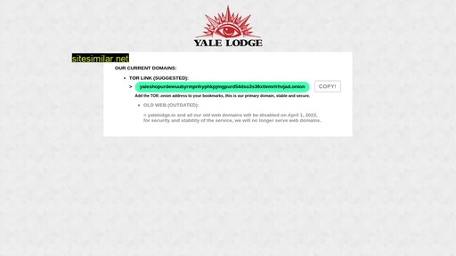 yalelodge.io alternative sites