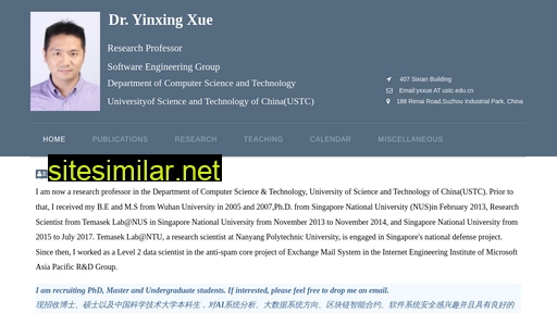 Yinxingxue similar sites