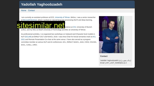 yyaghoobzadeh.github.io alternative sites