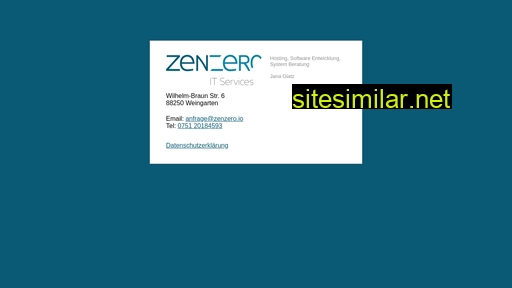 Zenzero similar sites