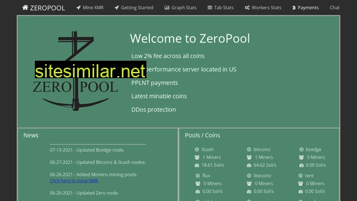 zeropool.io alternative sites