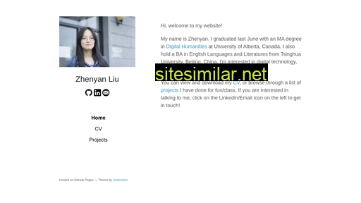 zhenyan-liu5229.github.io alternative sites