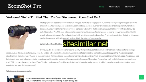 zoomshotpro.io alternative sites