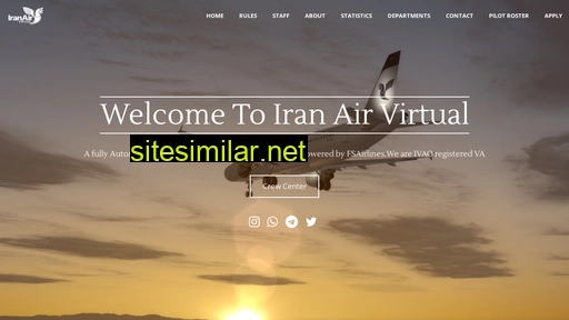 Iranairvirtual similar sites