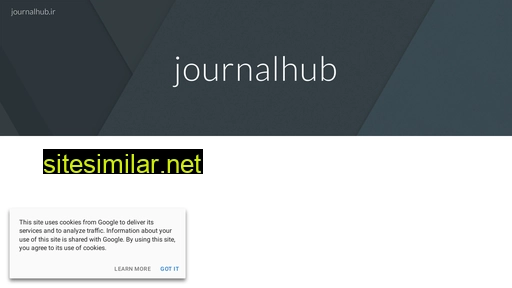 journalhub.ir alternative sites