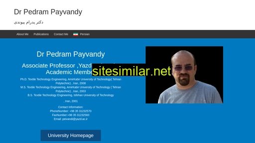 Pedram-payvandy similar sites